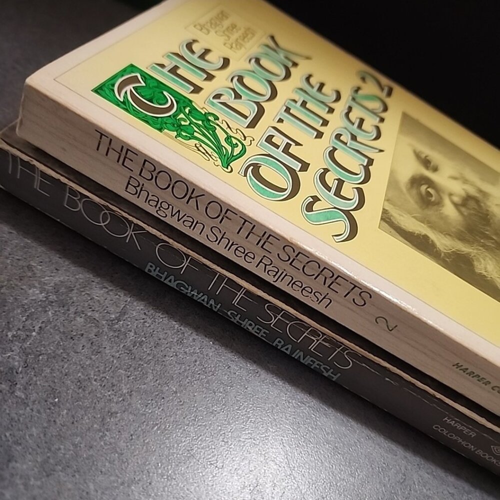 The Book Of Secrets 1 & 2 Bhagwan Rajneesh First Harper Colophon Edition 1977/79 - Picture 4 of 13